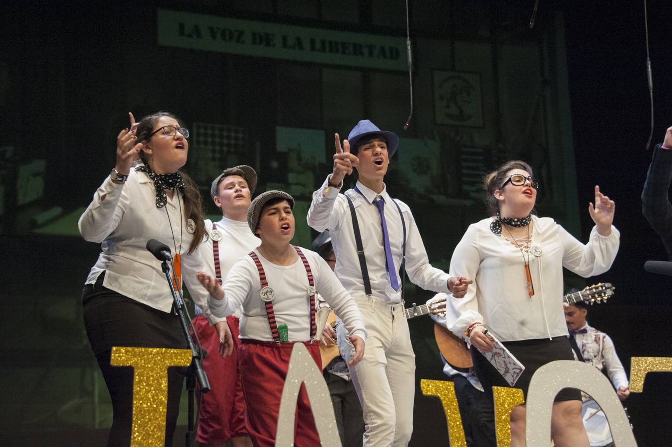 'La voz de la libertad', del colegio Nuestra Señora del Guadalupe