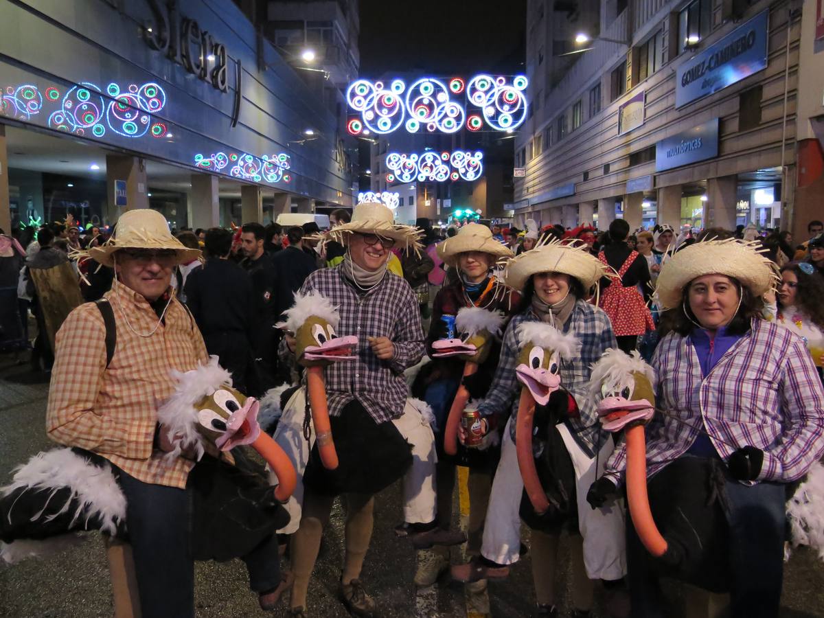 Noche de sábado de Carnaval en Badajoz