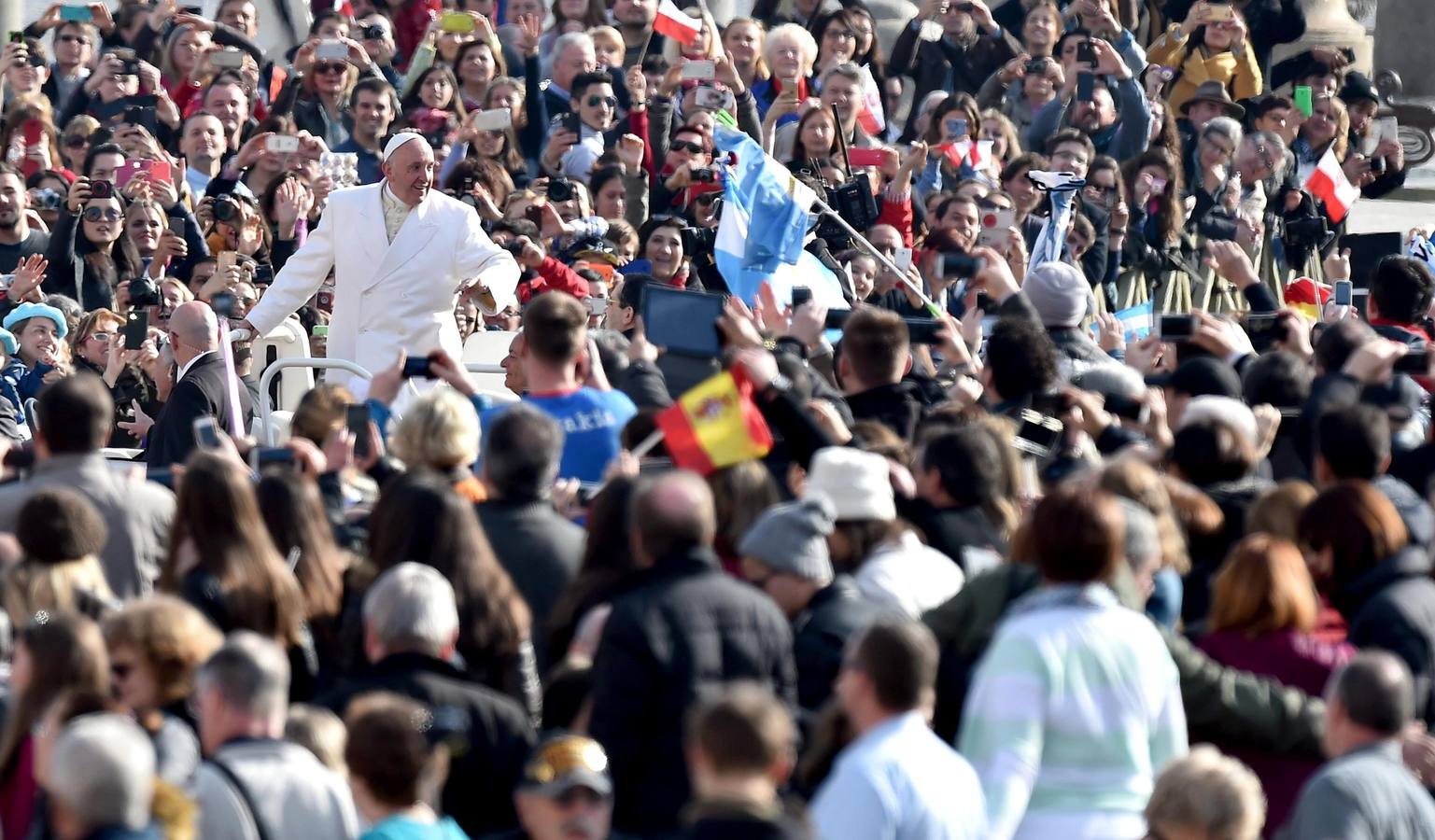 La Audiencia General del papa Francisco