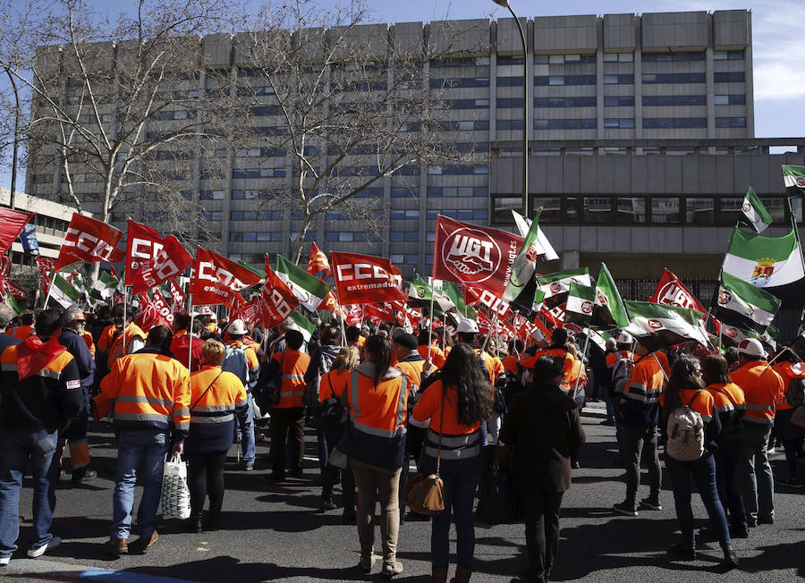 &quot;¡Aguablanca no se cierra!&quot;, en las calles de Madrid