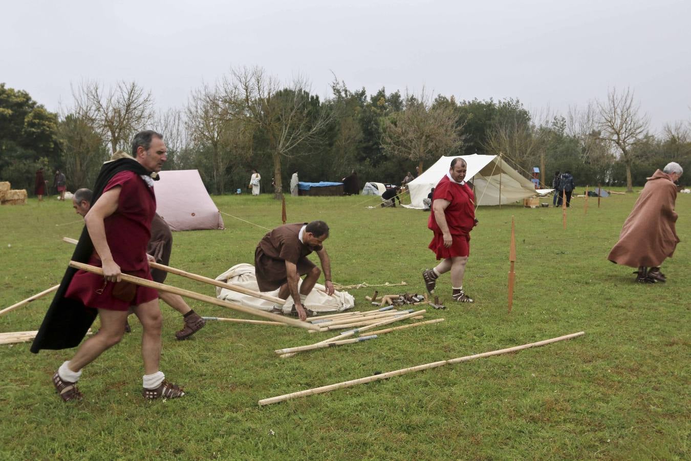 Mérida recrea la I Castra del Ejército Romano