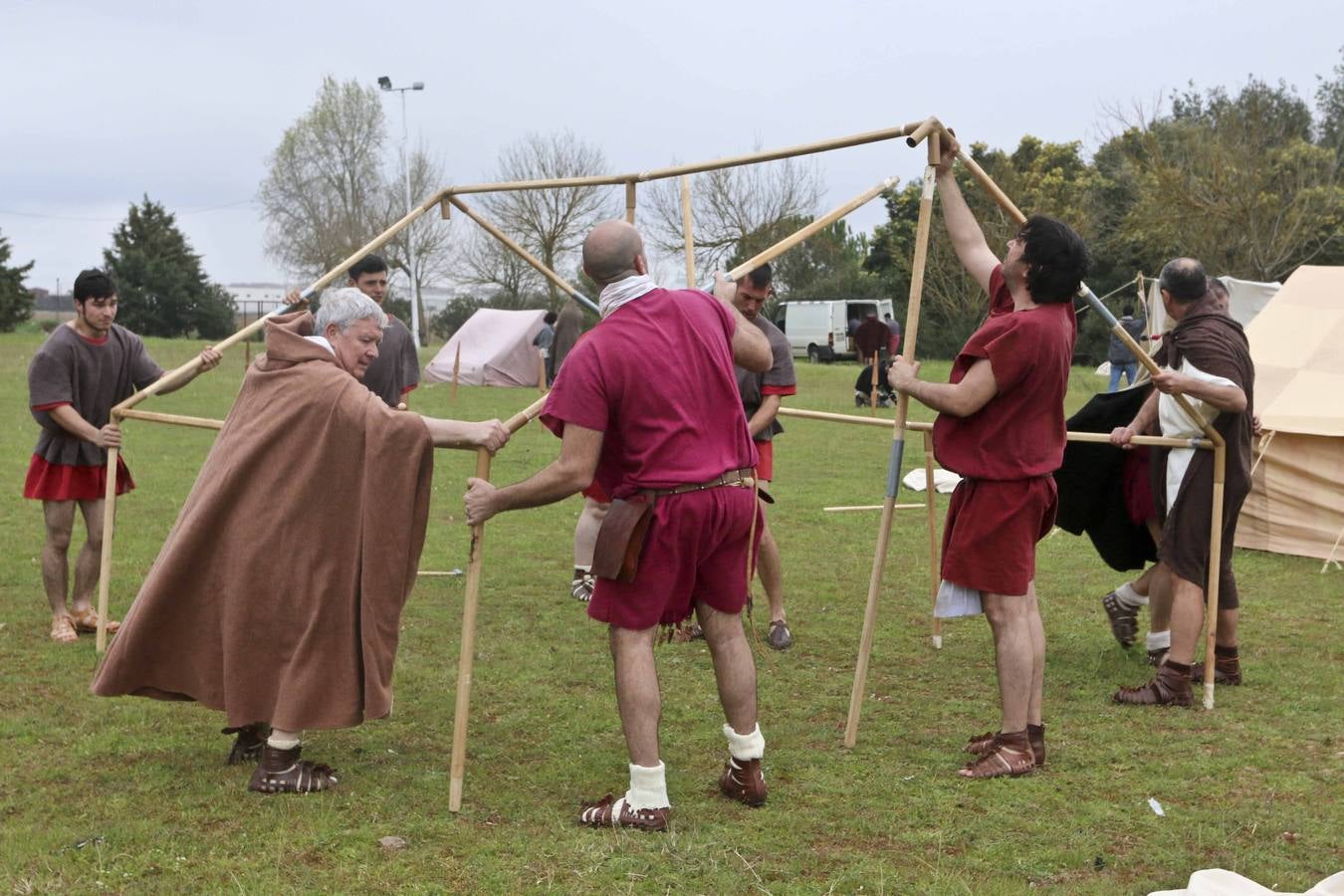 Mérida recrea la I Castra del Ejército Romano