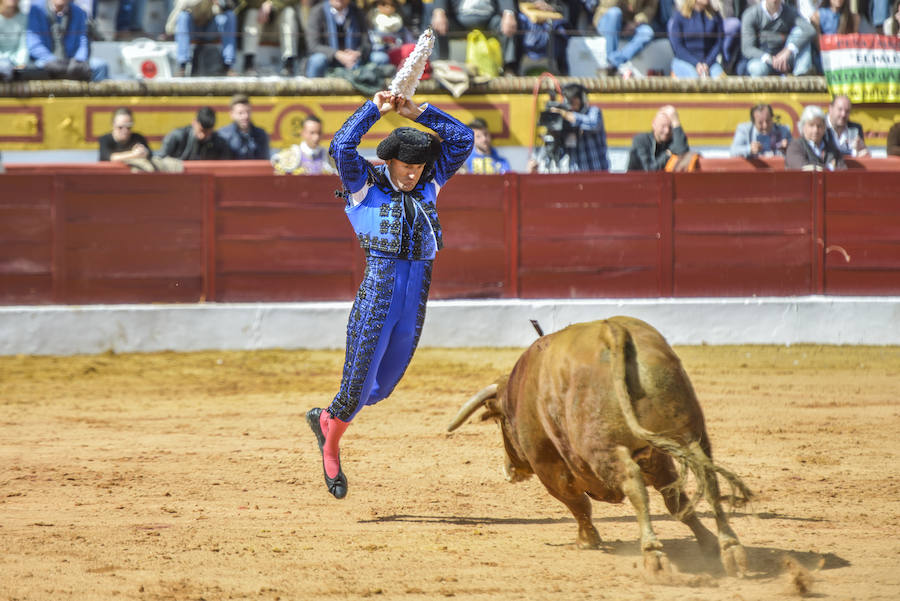 Firmeza del extremeño Ginés Marín, preparado para afrontar nuevos retos