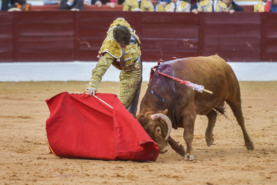 Firmeza del extremeño Ginés Marín, preparado para afrontar nuevos retos