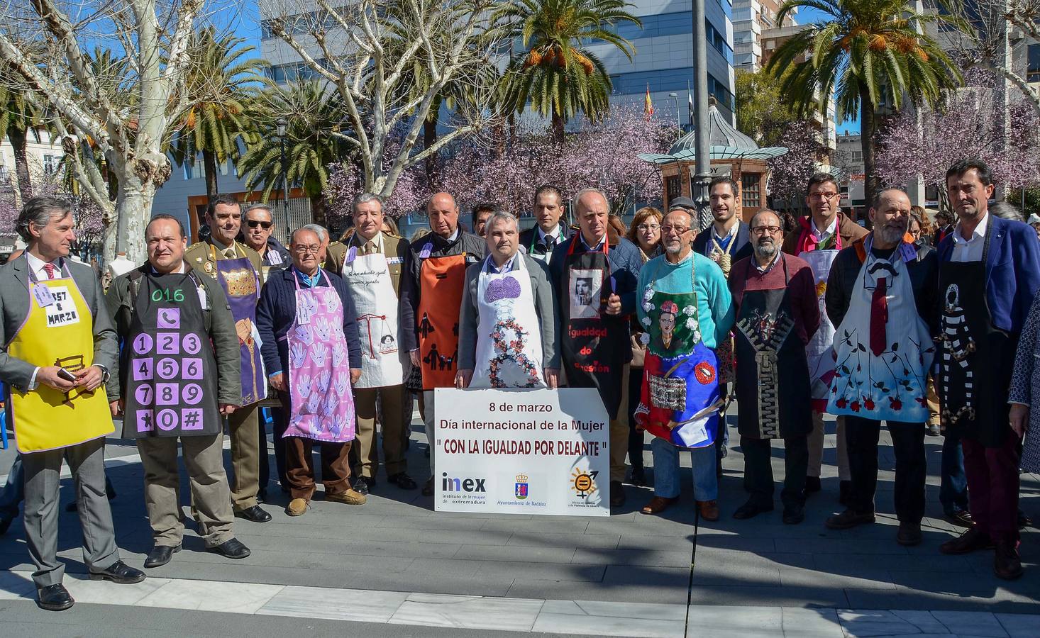 Acto Internacional del Día de la Mujer en Badajoz. Foto: Casimiro Moreno