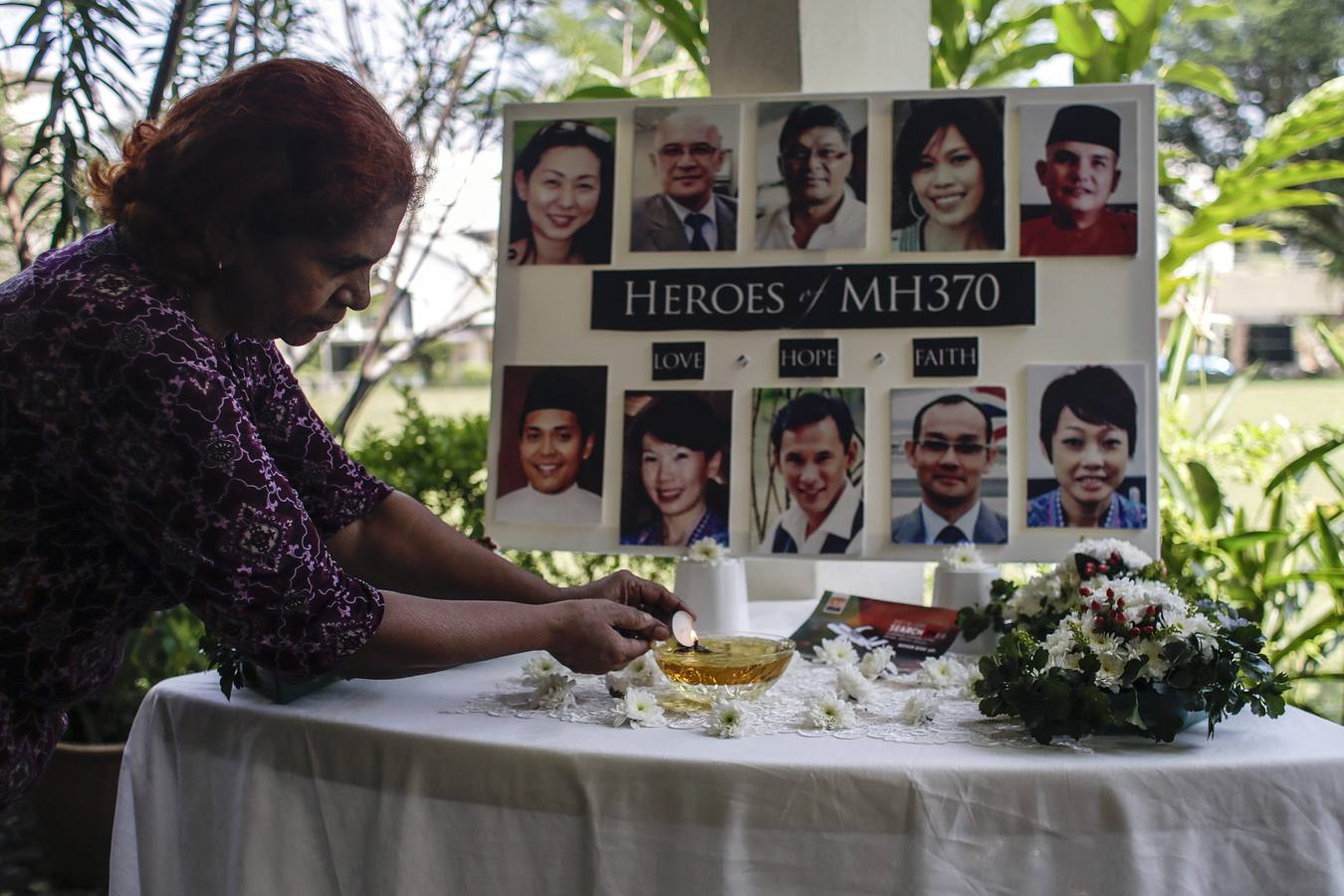 Segundo aniversario de la desaparición del avión de &#039;Malaysia Airlines&#039;