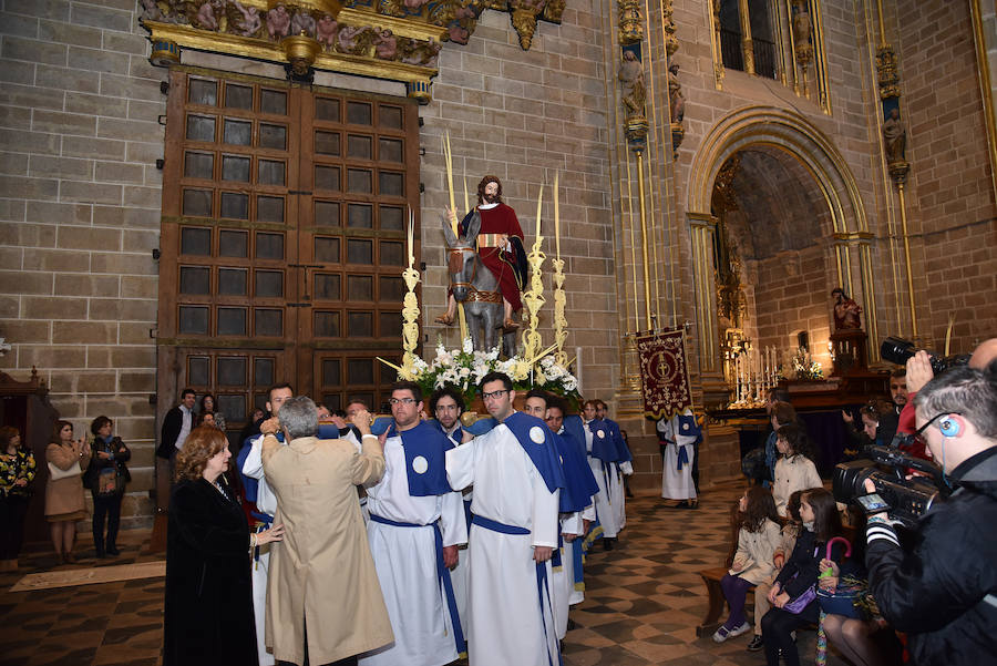 Suspendida por la lluvia la procesión de la Borriquita