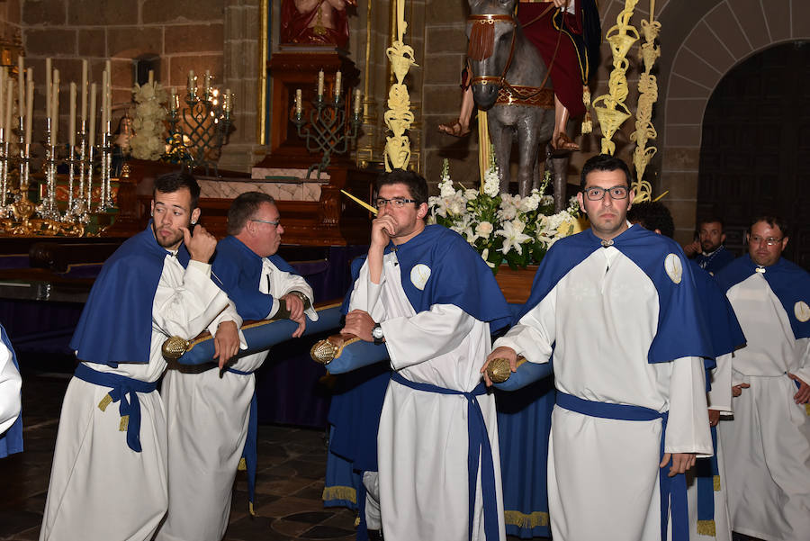 Suspendida por la lluvia la procesión de la Borriquita