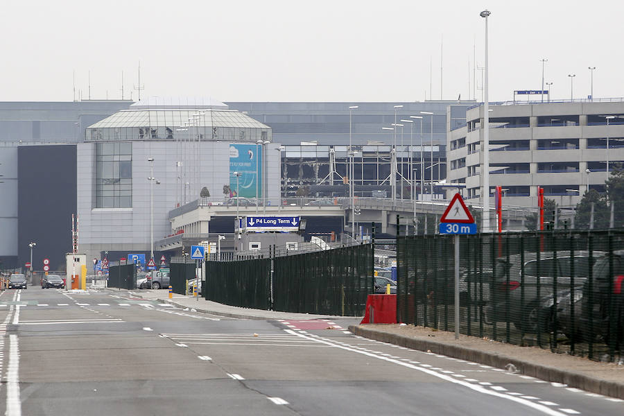 Zaventem, un aeropuerto blindado