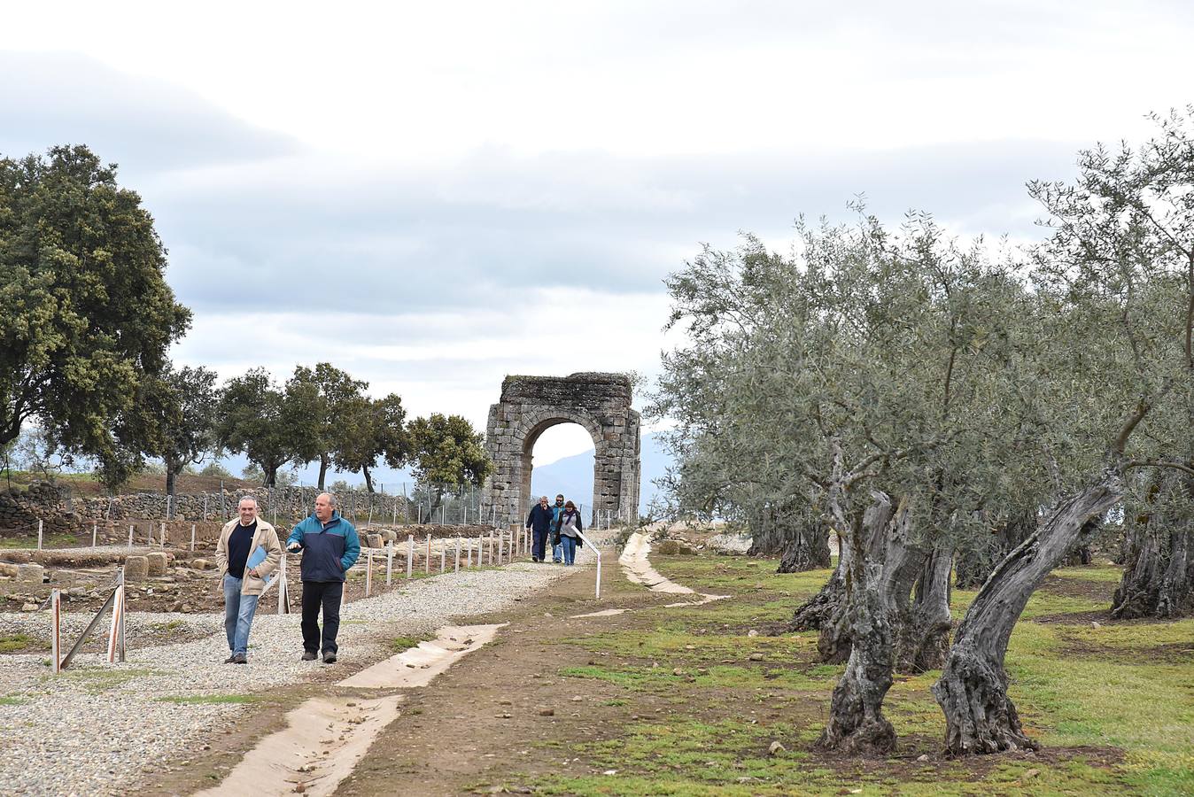 El yacimiento arqueológico de Cáparra recupera su anfiteatro romano