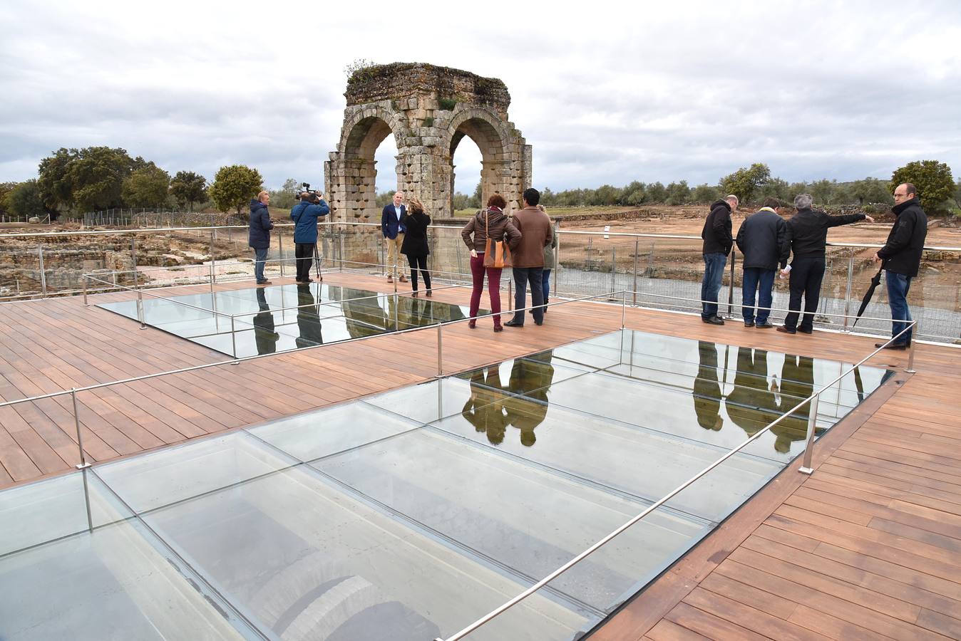 El yacimiento arqueológico de Cáparra recupera su anfiteatro romano