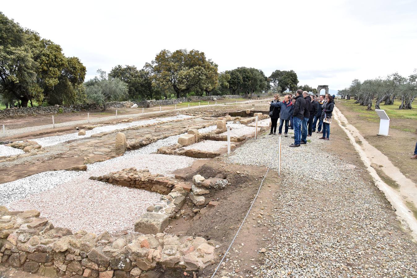 El yacimiento arqueológico de Cáparra recupera su anfiteatro romano