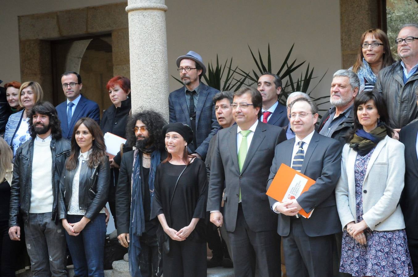 Miércoles, 13 de abril. Presentación oficial del la edición 62 del Festival Internacional de Teatro Clásico de Mérida. Fotografías: Brígido Fernández