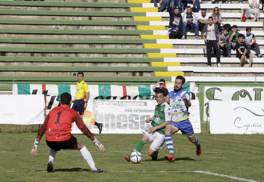 Empate sin goles entre Cacereño y Arandina