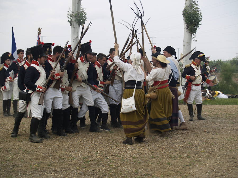 Recreación de la batalla de La Albuera