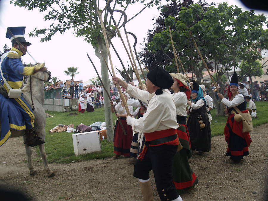 Recreación de la batalla de La Albuera