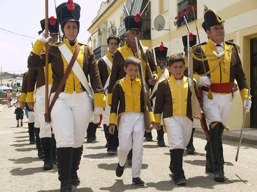 Recreación de la batalla de La Albuera