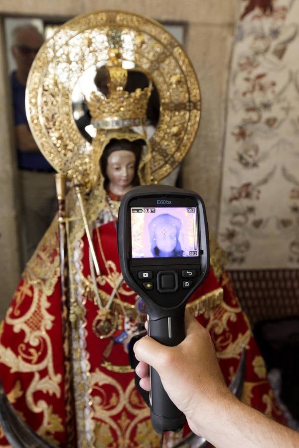 La Virgen de la Montaña escaneada en 3D