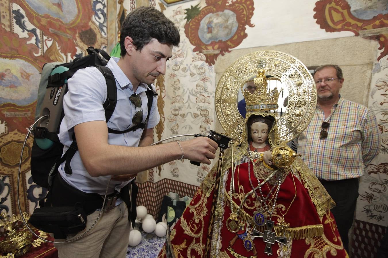 La Virgen de la Montaña escaneada en 3D