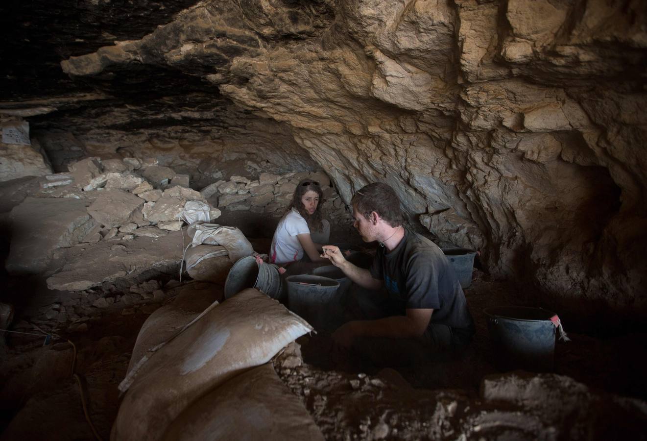 Excavaciones en el Cañón Tzeelim