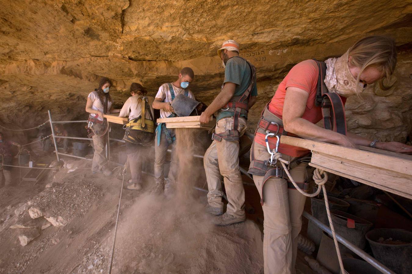 Excavaciones en el Cañón Tzeelim