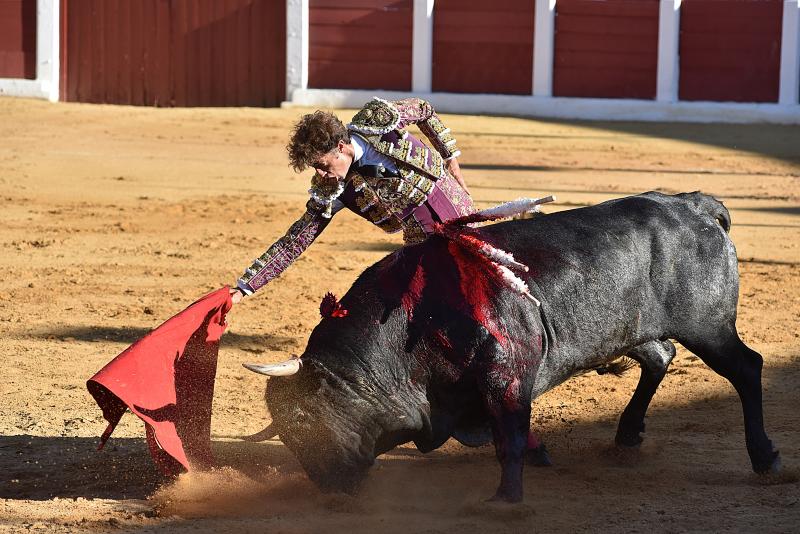 Sólo Juan del Álamo pudo aprovechar una complicada victorinada en Plasencia