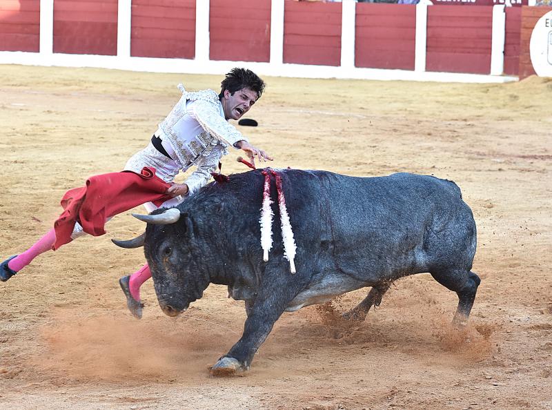 Sólo Juan del Álamo pudo aprovechar una complicada victorinada en Plasencia