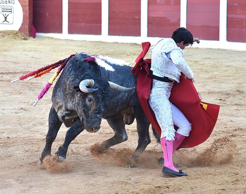 Sólo Juan del Álamo pudo aprovechar una complicada victorinada en Plasencia