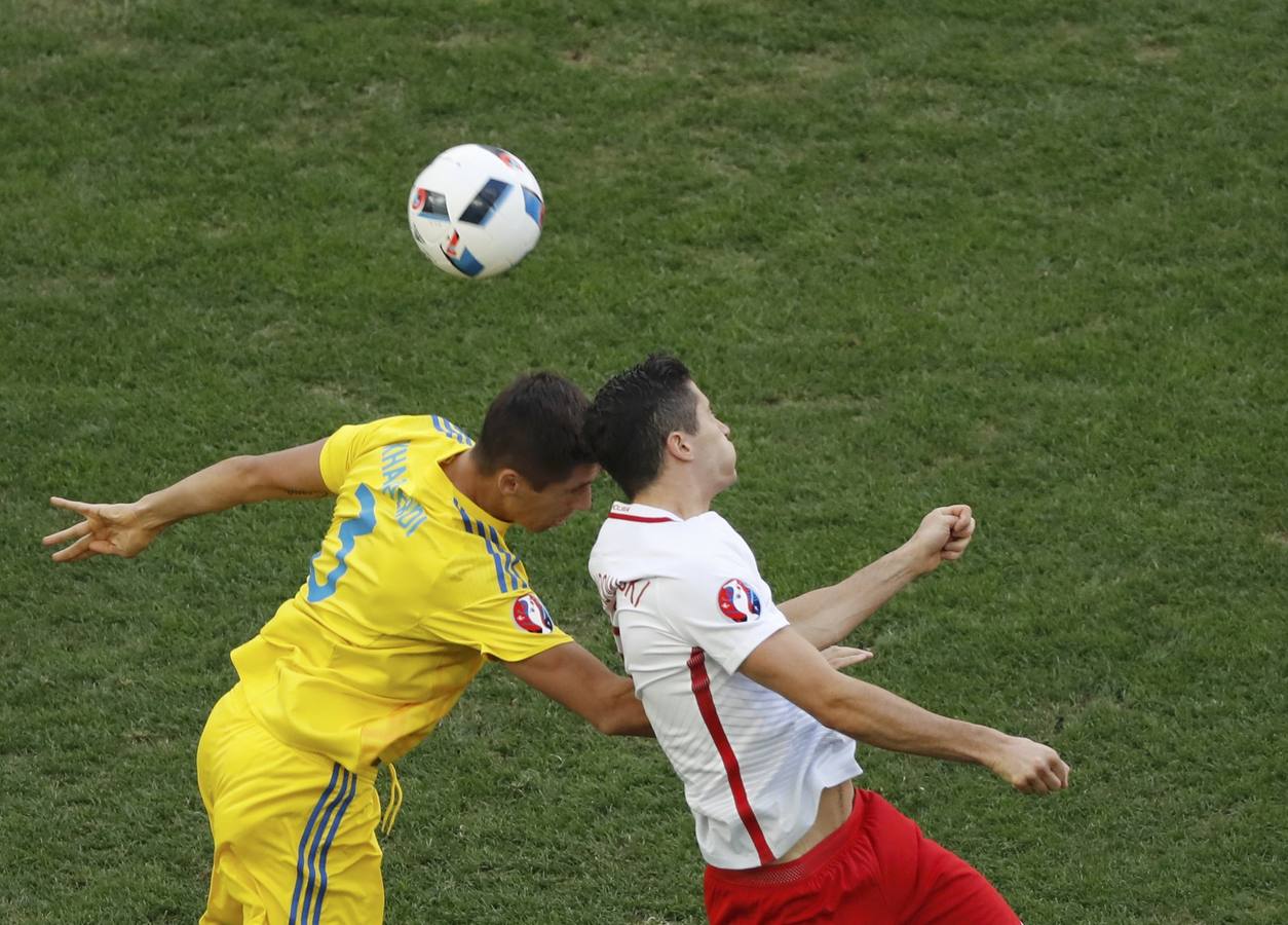 Las mejores imágenes del Ucrania-Polonia