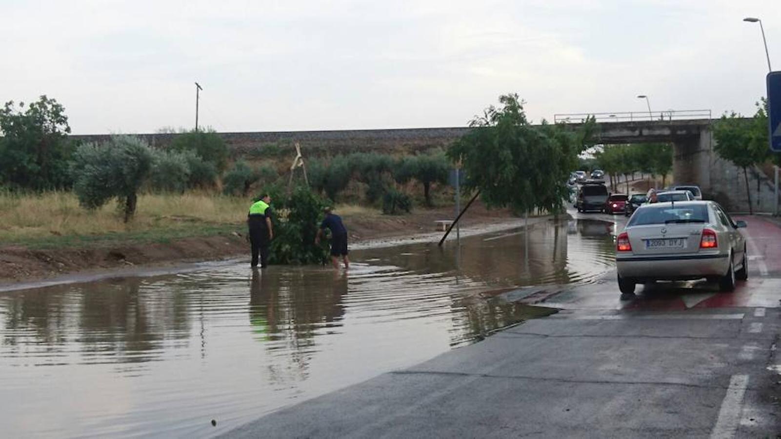 Circunvalación en la avenida Puerta de la Serena