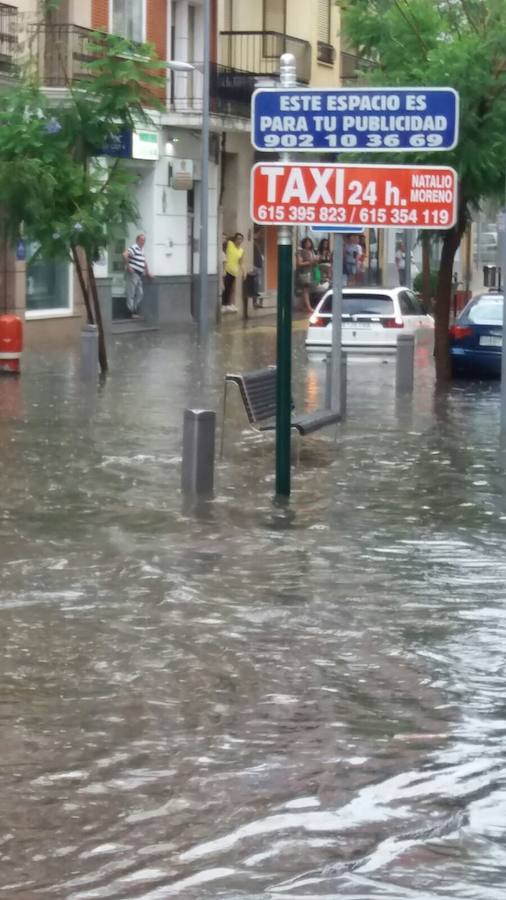 Calle San Francisco en Villanueva de la Serena