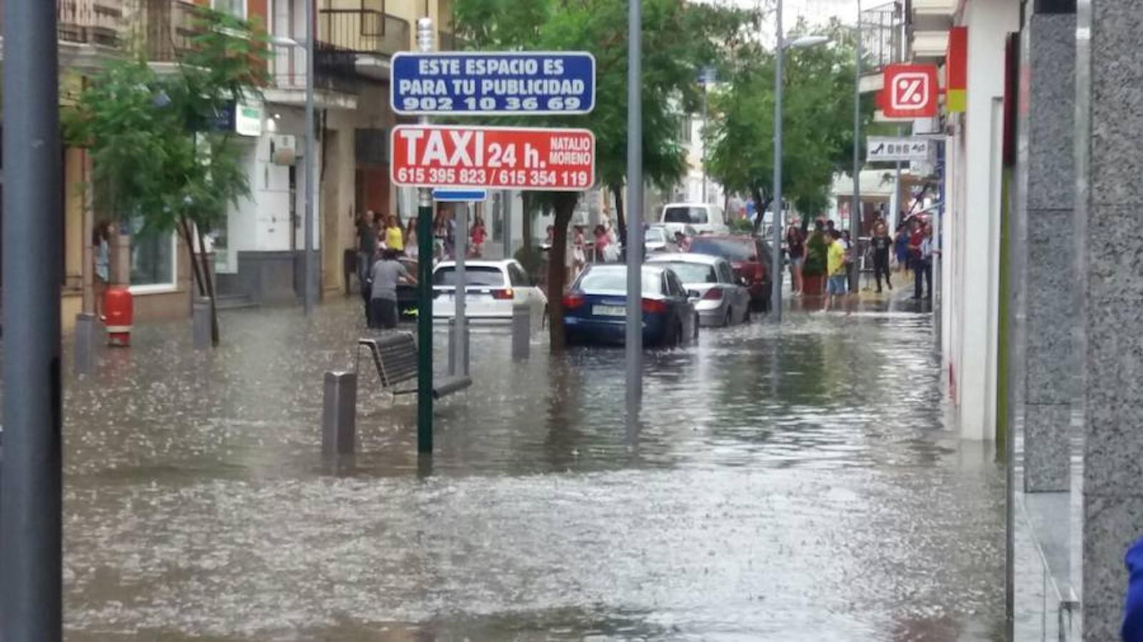 Calle San Francisco en Villanueva de la Serena