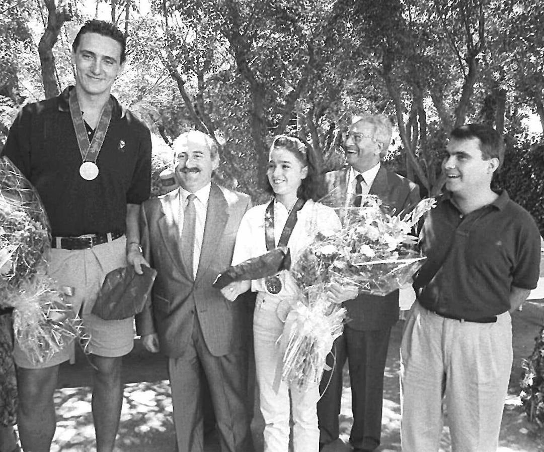 Veinte años del oro olímpico del equipo de Nuria Cabanillas