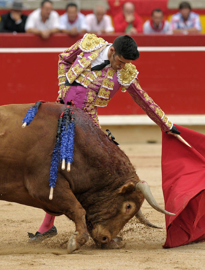 Espléndido Talavante en la 7ª de San Fermín