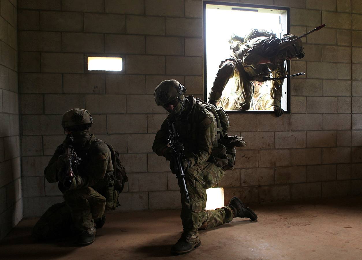 Entrenamiento del Ejército australiano