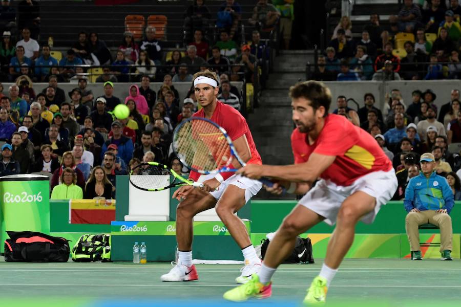 Rafael Nadal y Marc López son campeones olímpicos de dobles