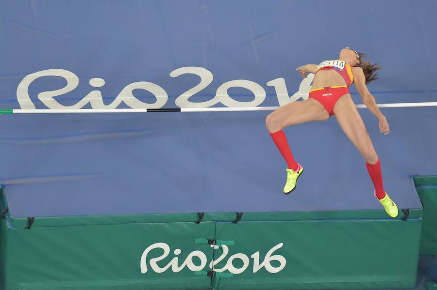 Ruth Beitia, oro en altura, cumple su último sueño con 37 años