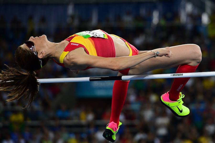 Ruth Beitia, oro en altura, cumple su último sueño con 37 años