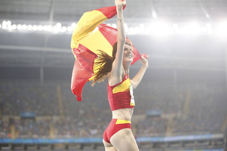 Ruth Beitia, oro en altura, cumple su último sueño con 37 años