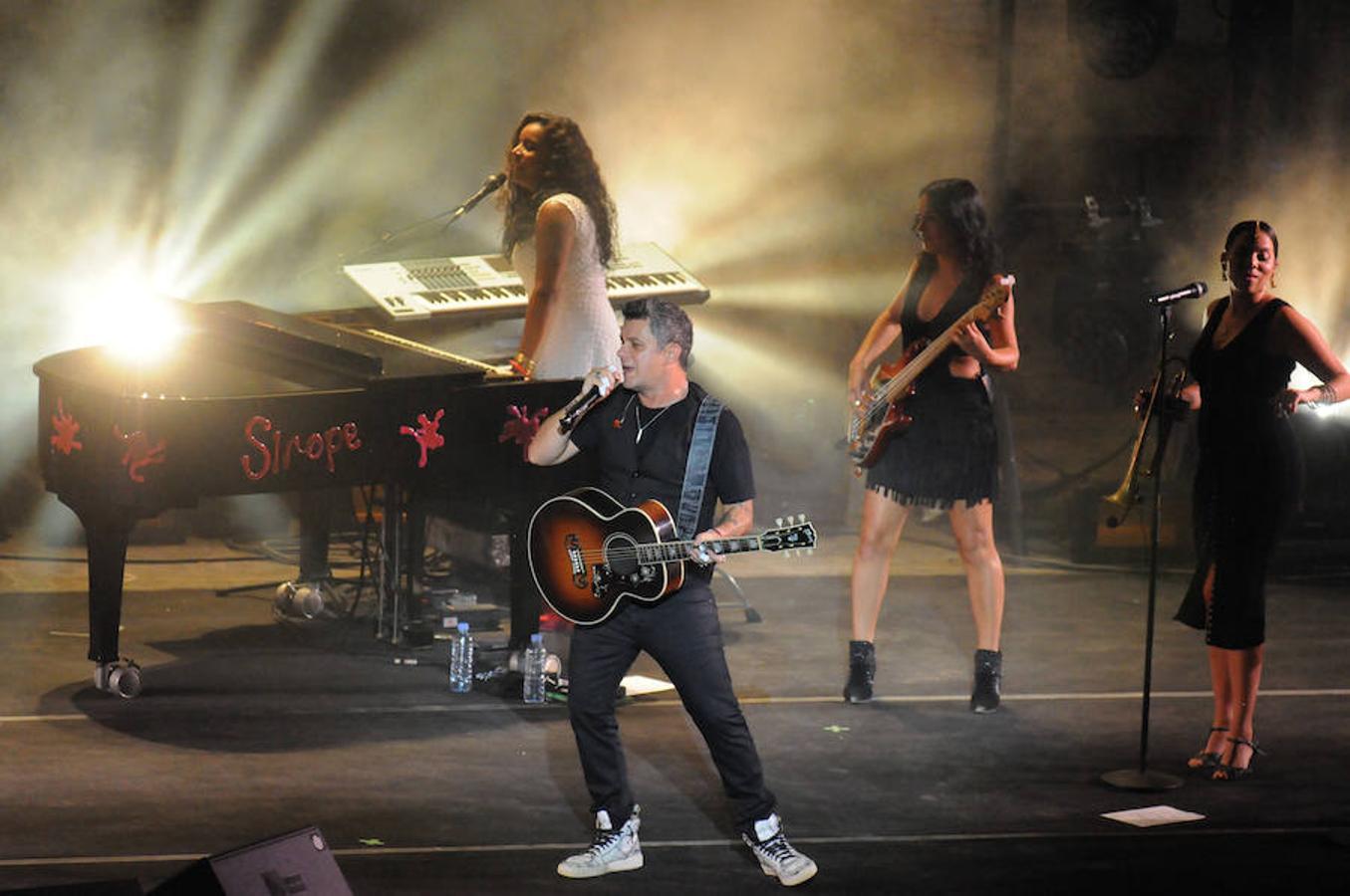 Alejandro Sanz brilla en el Teatro Romano