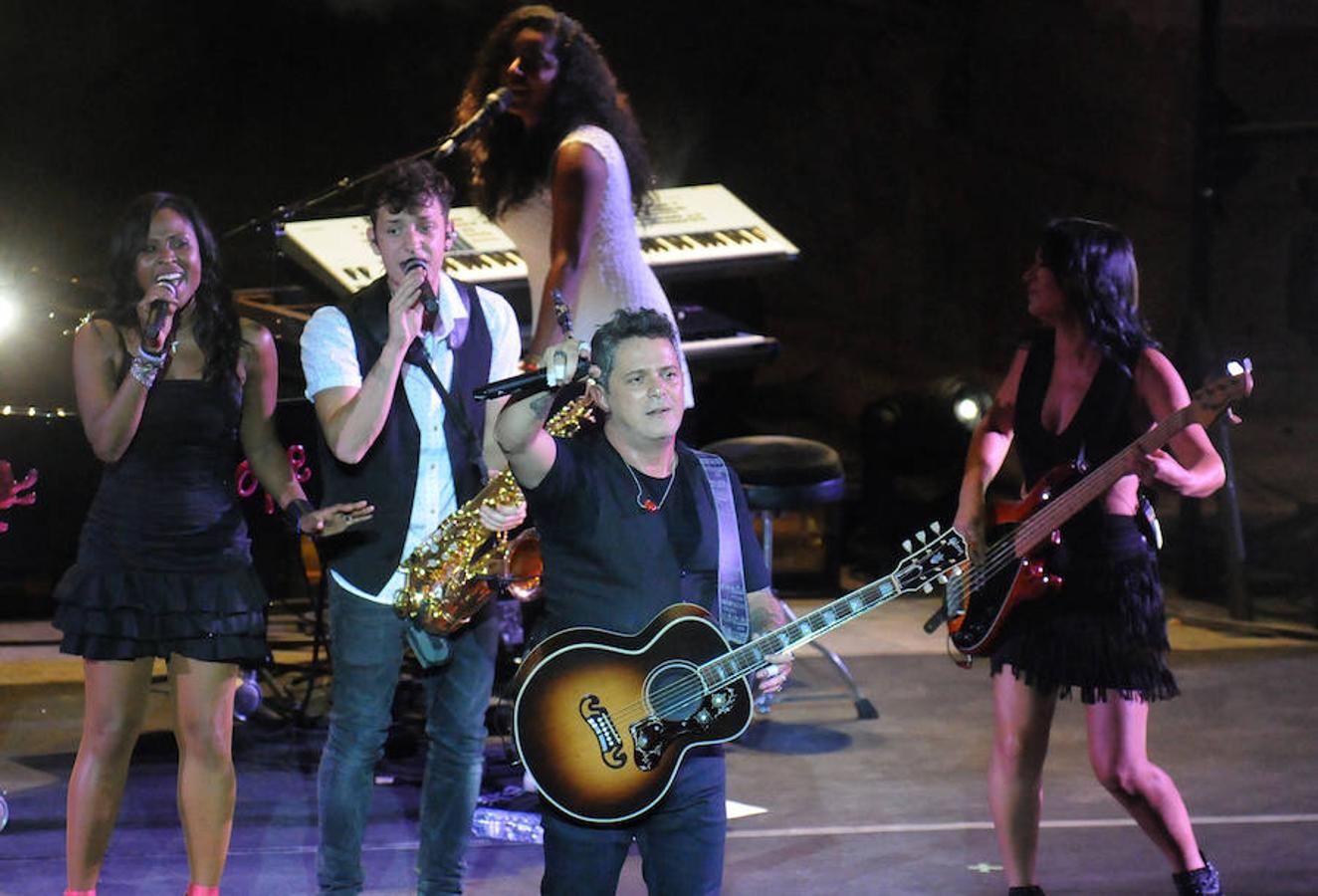Alejandro Sanz brilla en el Teatro Romano