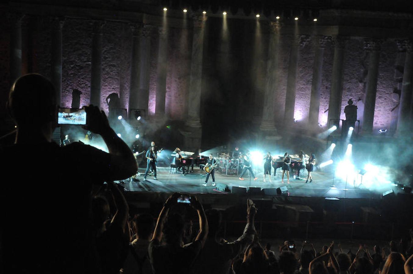 Alejandro Sanz brilla en el Teatro Romano