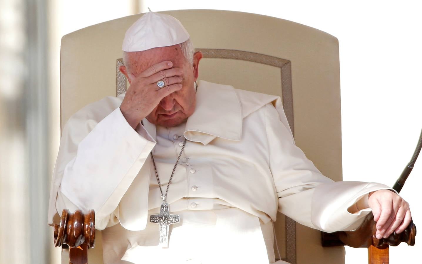 La audiencia del Papa Francisco en el Vaticano