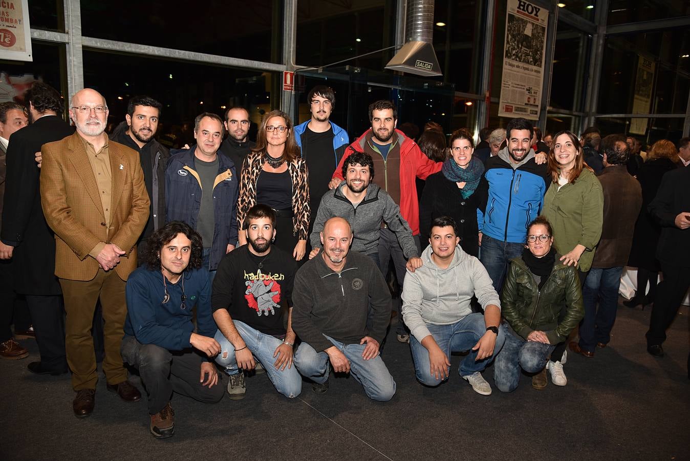 Ambiente en la Gala de Extremeños de HOY 2016 (I)