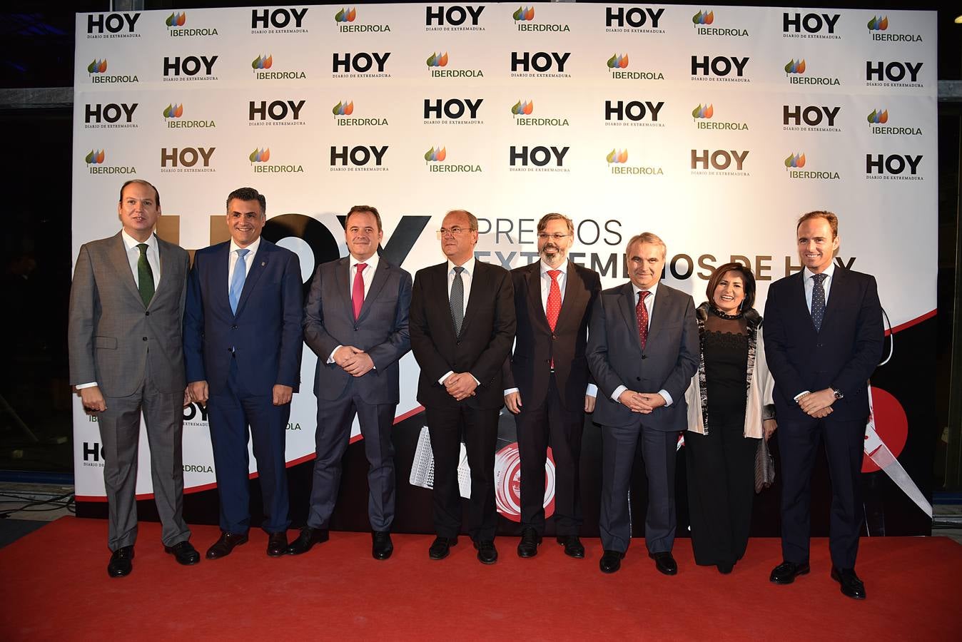 El Photocall en la Gala Extremeños de HOY 2016