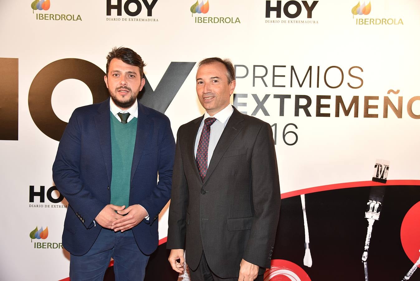 El Photocall en la Gala Extremeños de HOY 2016