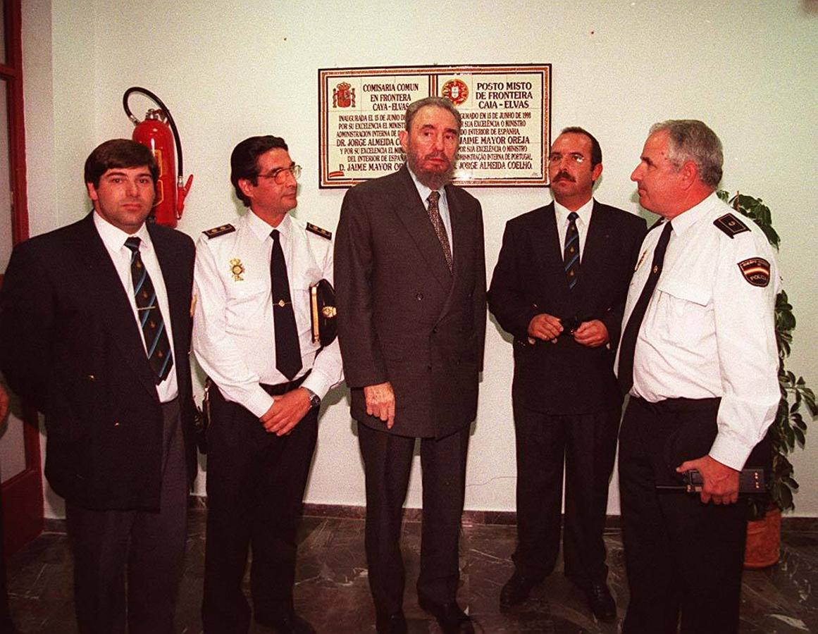Visita de Fidel Castro a Extremadura