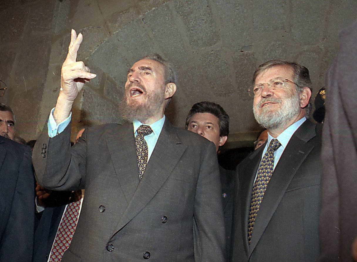 Visita de Fidel Castro a Extremadura