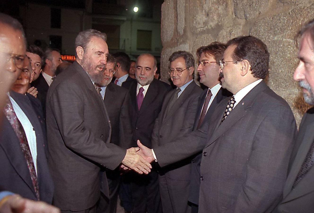 Visita de Fidel Castro a Extremadura