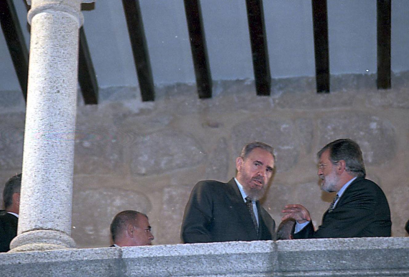 Visita de Fidel Castro a Extremadura